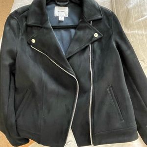 Old Navy faux suede Moto jacket.
